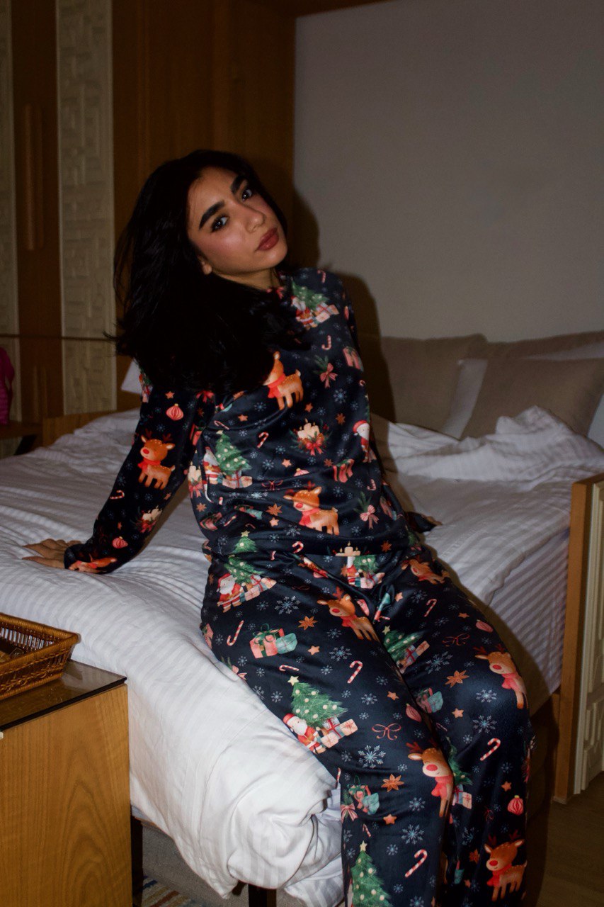 Navy Wonderland Pajama