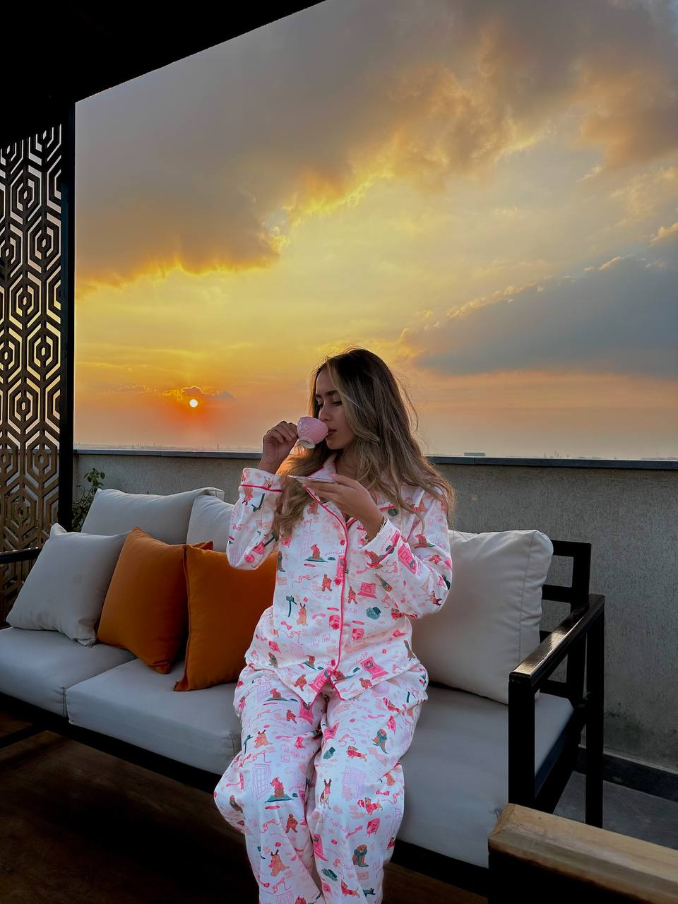Pink Paws Pajama