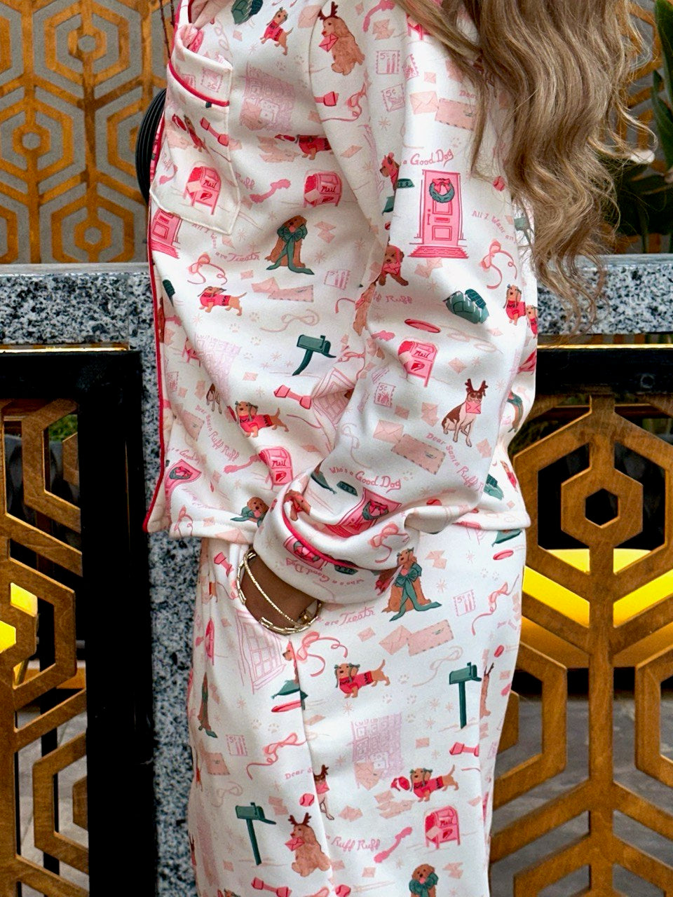 Pink Paws Pajama
