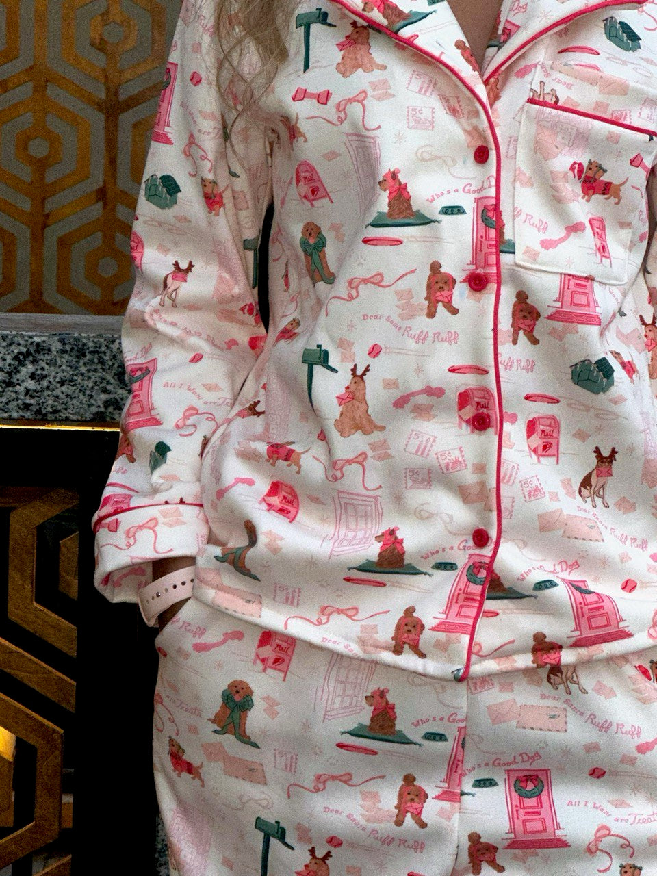 Pink Paws Pajama