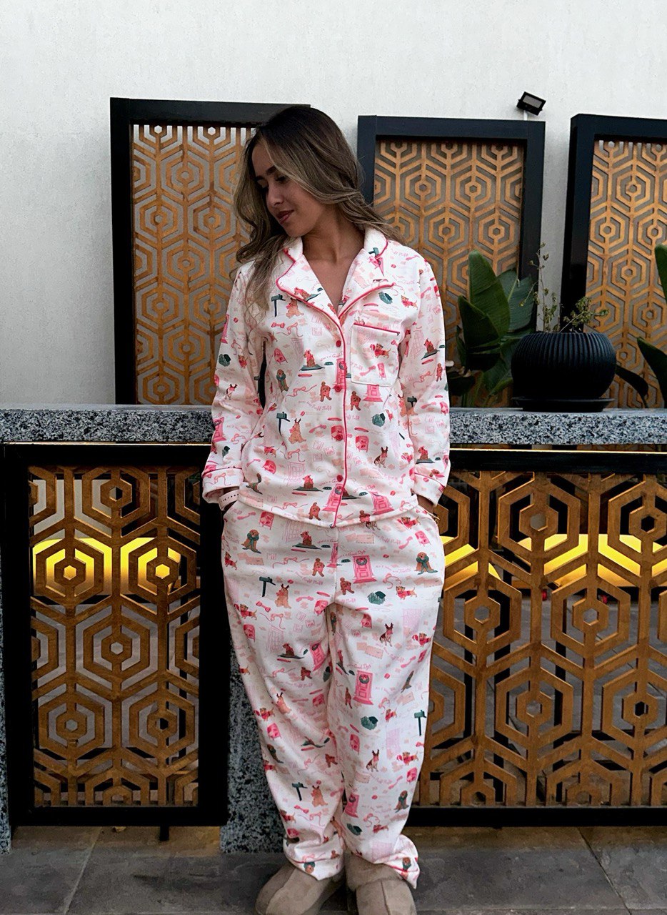 Pink Paws Pajama