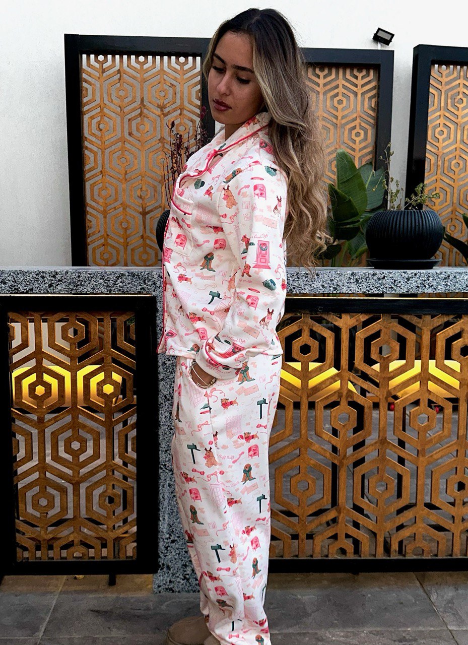 Pink Paws Pajama