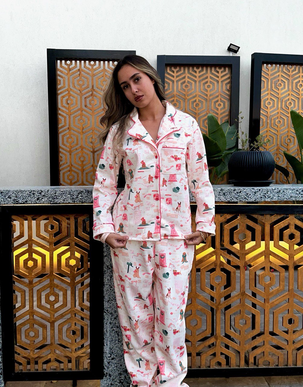 Pink Paws Pajama