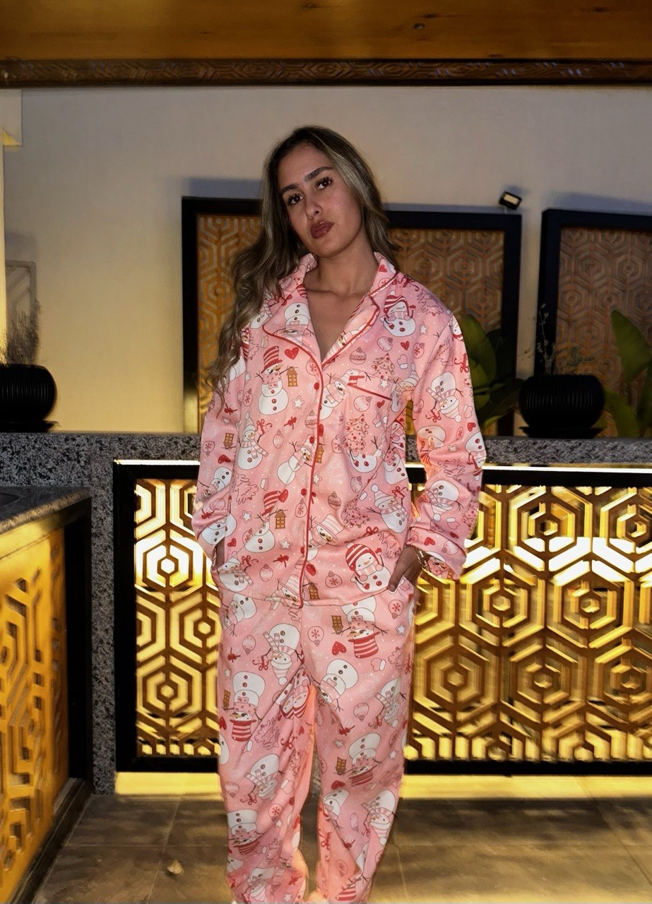 Pink Snow Dreams Pajama