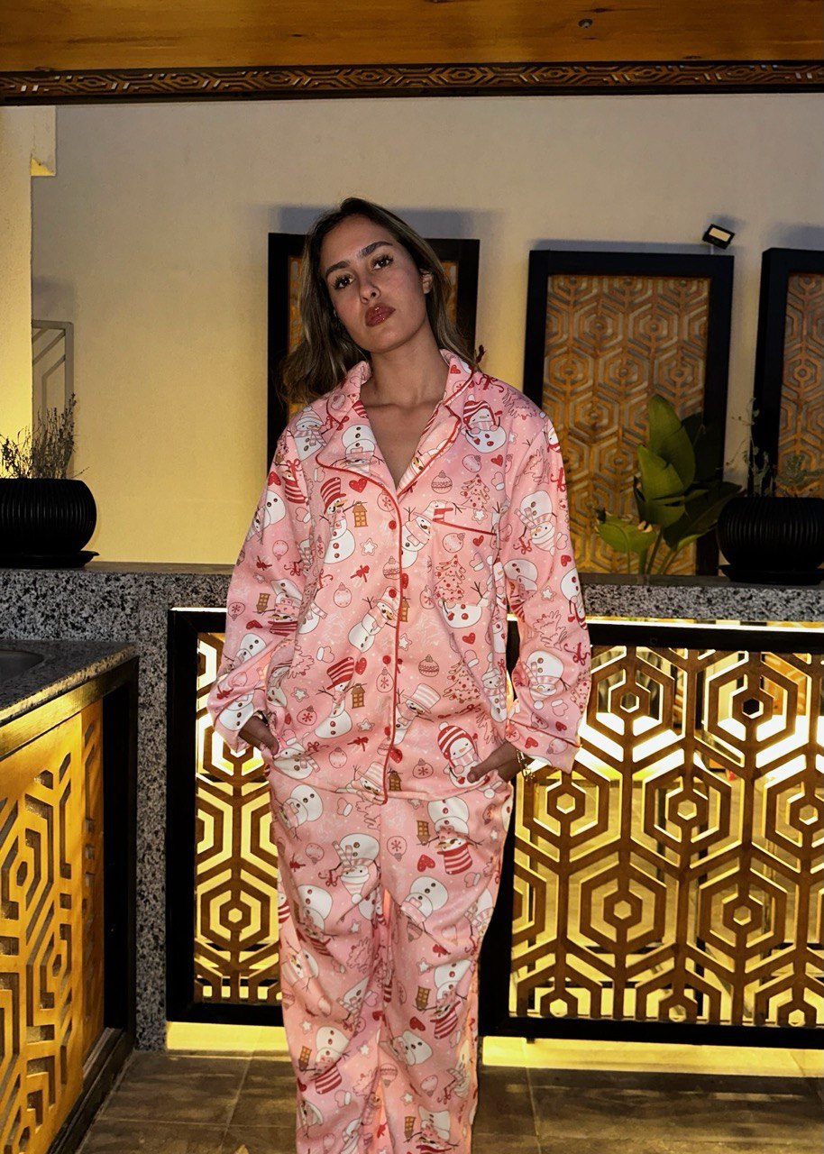 Pink Snow Dreams Pajama