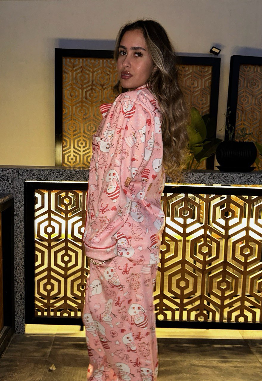 Pink Snow Dreams Pajama