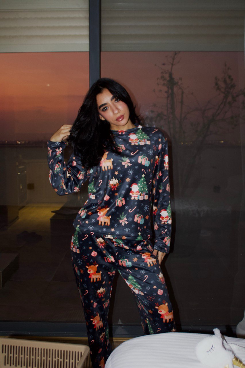 Navy Wonderland Pajama