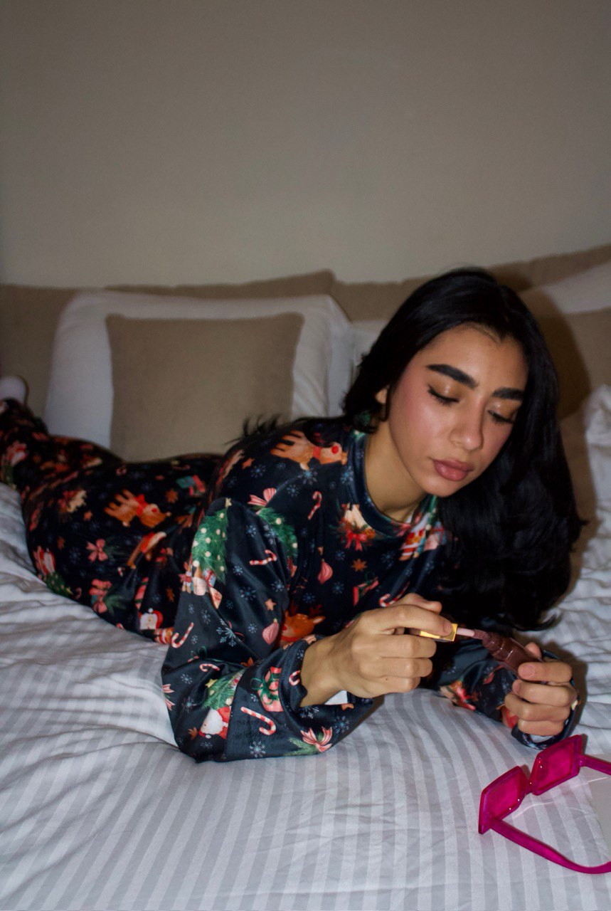 Navy Wonderland Pajama