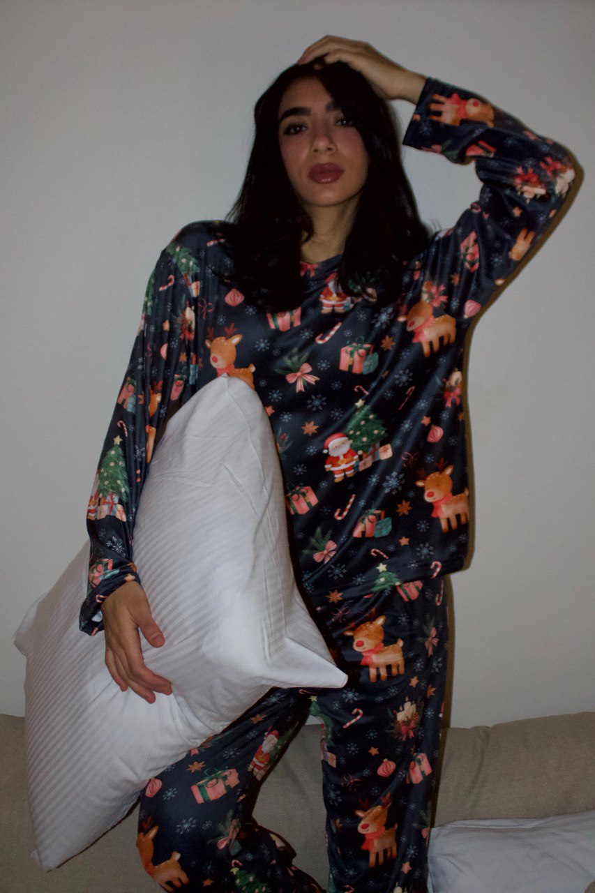 Navy Wonderland Pajama